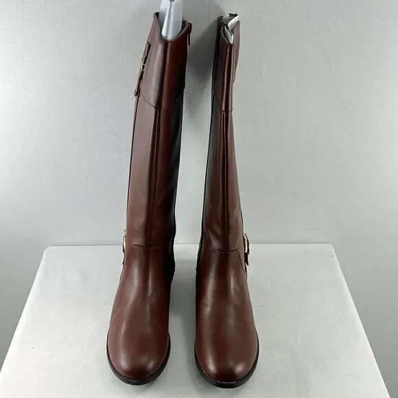 Karen Scott Deliee2 Riding Boots, Cognac size 9M - Picture 2 of 7